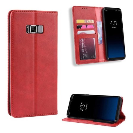 Bofink Vintage Samsung Galaxy S8 etui - Rød