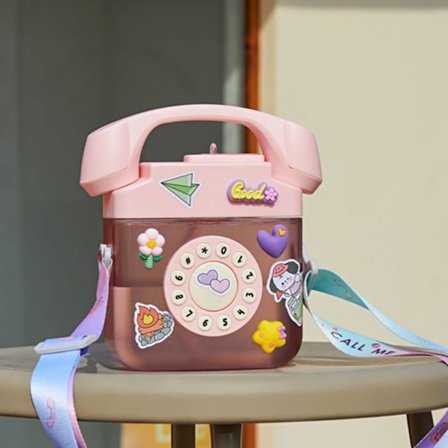 Vattenflaska drickskopp ROSA