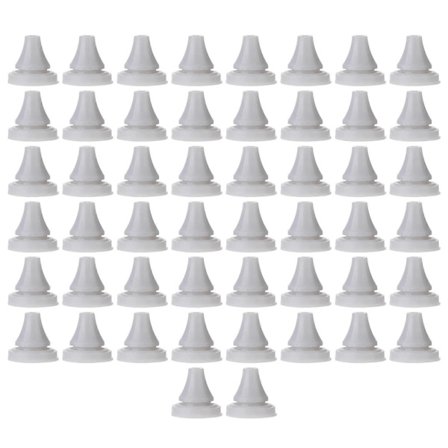 50 stk. brusehoveddyser Udskiftning Sprays Hul Rund spids til 4 mm Åbningsstørrelse Brusehoved Udskiftningsdel Holdbar Multicolor