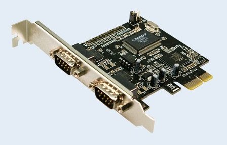 LogiLink PCI Express 2 x Fast Seriel