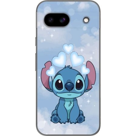 Kompatibel Mobilcover til Google Google Pixel 8a Stitch Hoppende Glæde - Sjovt Design til Gave