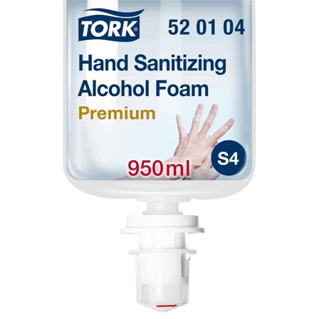 TORK Handdesinfektion Alkoholskum S4 - Lyreco - Städ och hygien - Tvål och hygien - Hygiensystem - Tork