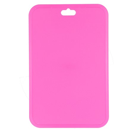 Rektangulär Skärbräda Plast Förtjockad Grönsaksskärbräda Pad Köksredskap Rosa