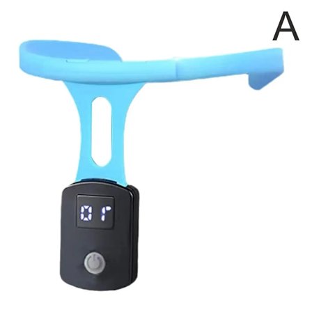 Bærbar Ultralyd Lymfatisk Beroligende Nakke Kropsformende Instrument Pukkelryg Korrektionsbælte Smart LCD-Display Påmindelse