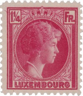 Luxembourg 1934 - MICHEL 257 - Ubrugt
