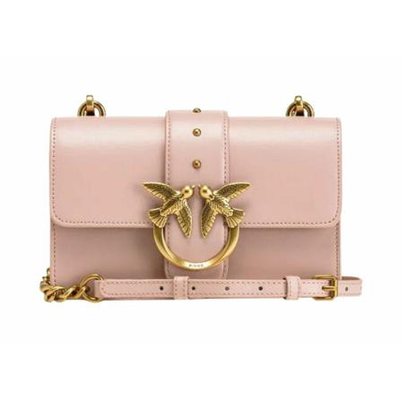 Pinko, Cross Body Bags Roze, Dames, Maat:ONE Size