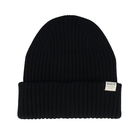 Barts - Svart cuff Beanie - Habarana Black Cuff @ Hatstore