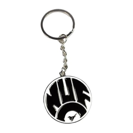 Newcastle United FC NUFC Retro Nyckelring Och Märkes Set One Size W