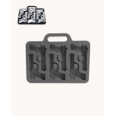 Pistol Pistoler Isform Silikoneform Form Sugarpaste Bageform Chokolade Kageform