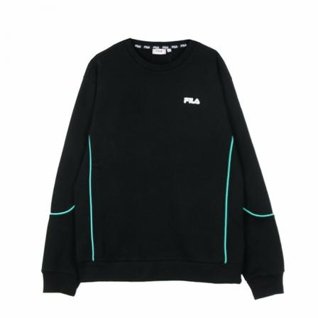 Fila - Tröjor - Svart - Herr - Storlek: L, Herr, Storlek: L