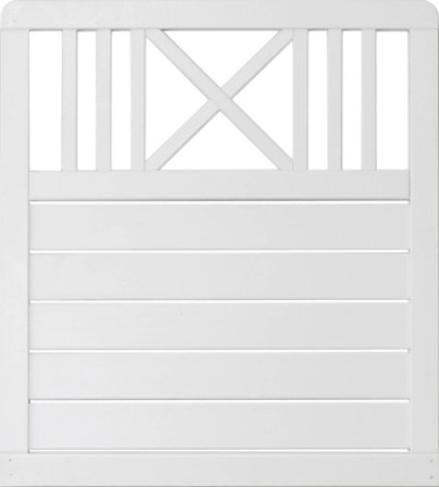 Jabo Salvia 4206 Skärm 90 x 90 cm, vit, Utemiljö