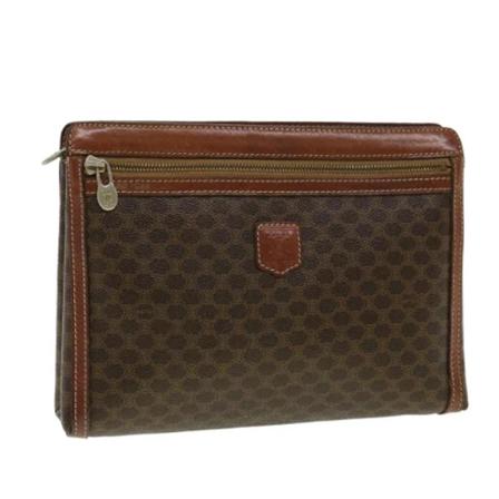 Celine Vintage - Vintage Väskor - Brun - Dam - Storlek: One Size, Dam, Storlek: ONE SIZE