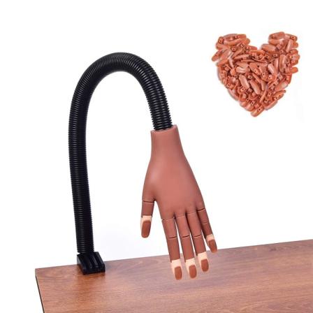 Päivityskoulutus Mallin kynsien koulutus Kädet/sormet manikyyriin Käsimalli Kynsi Manikyyri Nainen Käsimalli Nail art Kädet tekokynsillä