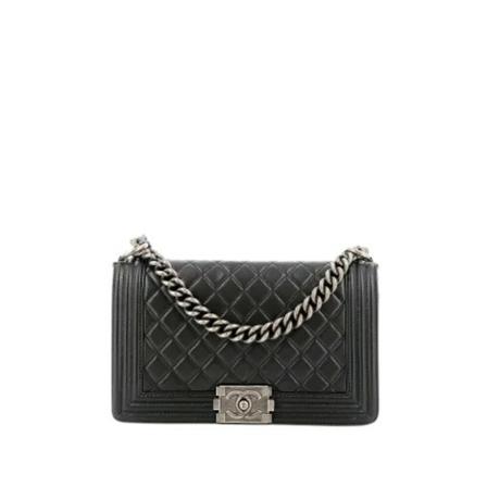 Chanel Vintage Pre-owned Shoulder Tass , Zwart , Dames , Maat: ONE Size Vintage Tassen