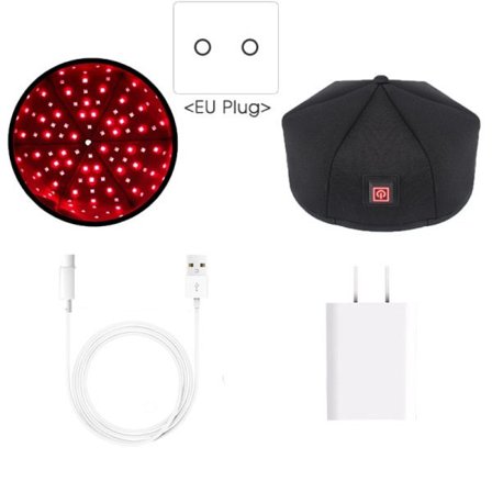 Hår vækst hætte anti hårtab hoved massage stress aflastning elektrisk hovedbund massager