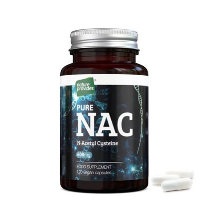Nature Provides NAC (N-Acetyl Cysteine) 120 kapslar