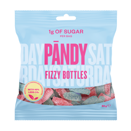 Pandy Candy Fizzy Bottles, 50 g