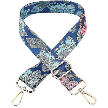 Taskebånd Farverigt Skulderbånd Bærerem - 80-140 Cm Justerbar. Bred