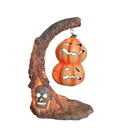 Halloween Pumpkin Bat Ljusstake Creative Vintage Decor Ljusstake Hållare