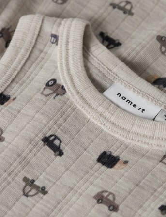 name it Nbmwang Wool Needle Tank Body - Grey - 68