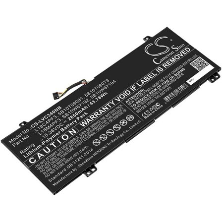 Batteri til bærbar PC for Lenovo IdeaPad C340-14IWL, IdeaPad C340-14API og andre.