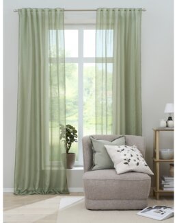 Multibåndslengde Moa ensfarget 2-pk Grønn - Linea