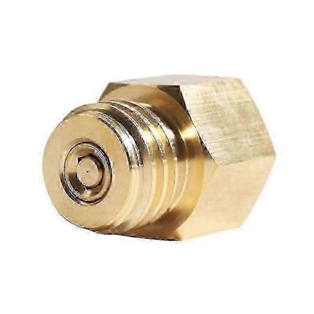 Soda CO2 Gas Konverter Adapter til Tr21-4 Hun til Tr21-3 Han Gevind Quooker Cube Tank Udgang Kobber Fotofarve