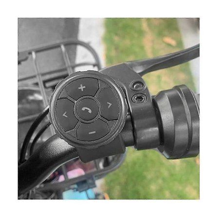 Robot Trådløs Bluetooth Fjernbetjeningsknap Universal Motorcykel/cykel Styr Medie Controller Bil Ste