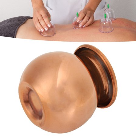 Sugekopper Tretthetslindring Hudoppstramming Kobber Bred Munn Terapi Kopping for Arm Midje S