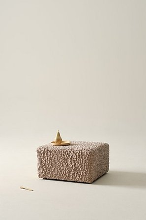 Jotex - Mini Bankmodule Poef 50x50 Cm Beige Beige - BALTIMORE - Koop Kinderbanken bij Jotex