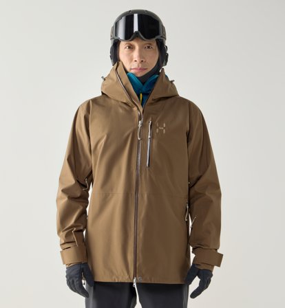 Haglöfs Alper Proof Jacket Men Teak Brown - S