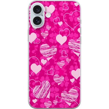 Yhteensopiva Puhelinkuori Apple Apple iPhone 16 Plus PopSydänKuviointi