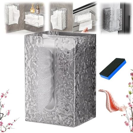 Multifunktionel Glacier Mønster Tissue Box Tissue Opbevaringsboks Multifunktionel Tissue Opbevaringsboks