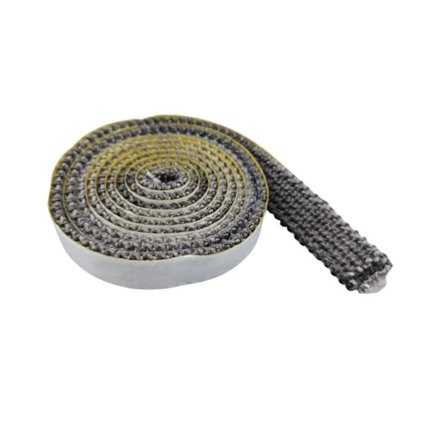 Takkanauhan tiiviste monitoiminen valkoinen litteä köysi takan luukun lasille tyyli A