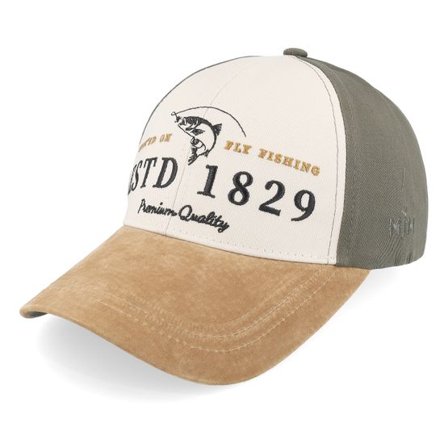 MJM Hats - Beige adjustable Keps - Estd 1829 Son Of A Fisherman Cotton Olive Adjustable @ Hatstore