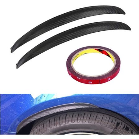 Universaalit auton lokasuojan levikkeet 25CM hiilikuitu suoja ajoneuvon läpät lokasuojan lokasuojat autoon