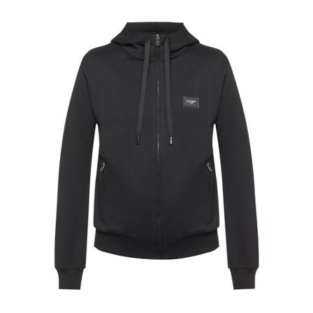 Dolce & Gabbana Branded hoodie Sort, Herre