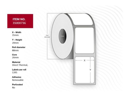 Capture Label 35x20 - Core 26. DT.