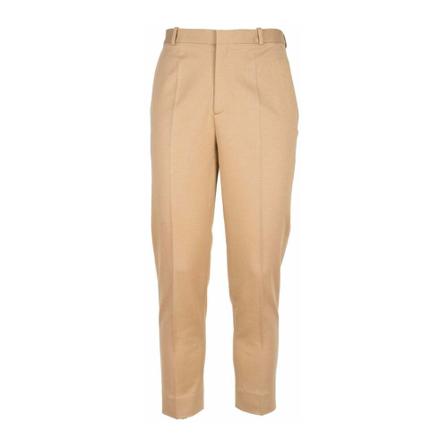 Circolo 1901 Pique fabric Byxor beige, Herr Kostymer, Herr, Storlek: L
