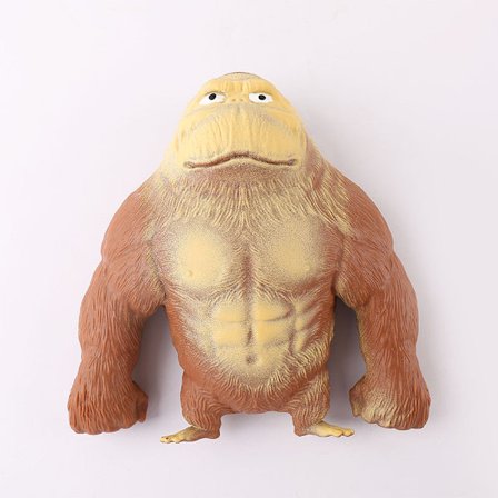 Ape Leke, Stretch Gorilla Figur kompatibel med Barn og Voksne, Stresslindring