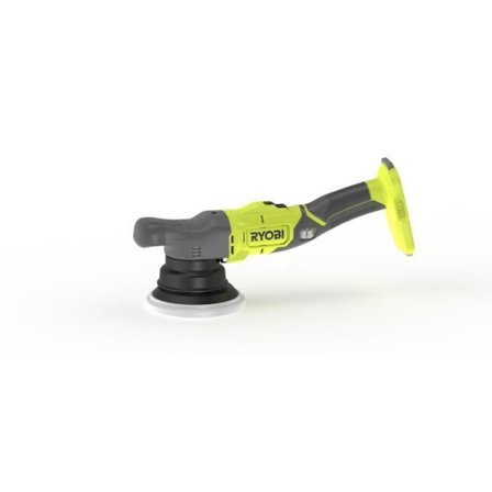 RYOBI - 18V ONE+ polerare - oscillationsdiameter 8 mm - pad 125 mm + 3 pads (putsning - polering - efterbehandling) - R18P-0