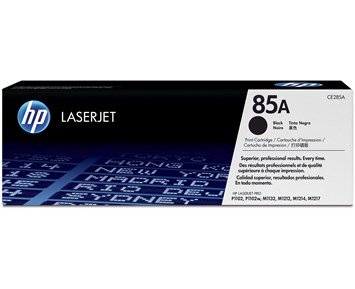 HP-CE285A-HP 85A Svart tonerkassett-Printing ink, toner & paper-Toner til printer