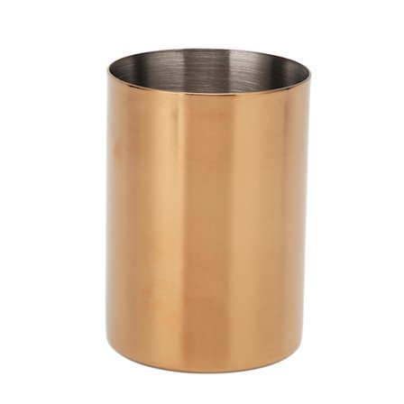 Opvaskemaskine-sikker universel doseringskop til kaffepulver i rustfrit stål til kværn, rosaguld