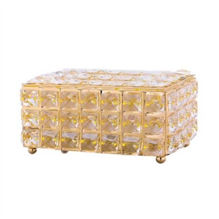 Mote Nordisk Krystall Serviettboks, Bord Serviett Oppbevaringsboks, Diamant Holder Bar, Stue Innredning, Gave B