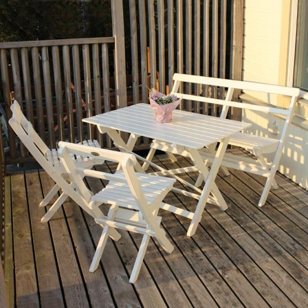 Eden Wood Torparen EW 0411-G0 Matgrupp bord, stolar, soffa Trä, Utemöbler