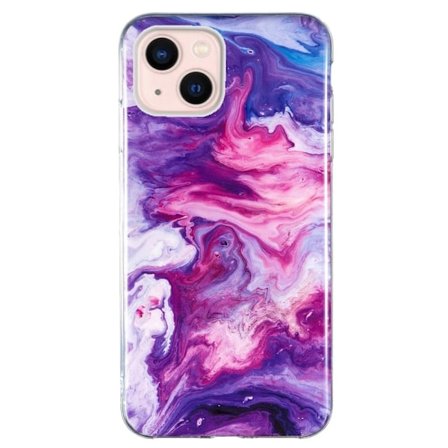 Marble iPhone 14 Suojakotelo - Punainen