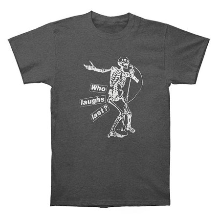 Rage Against The Machine Who Laughs Last Dark Heather T-shirt