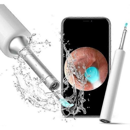 Trådlöst endoskop för öronvaxborttagning med 1080p FHD-kamera