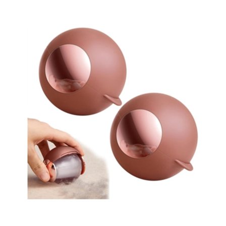 Kæledyrshårfjerner med 2 ruller, bærbar kæledyrshårfjerner gel, vaskbar og genanvendelig Aquaforge