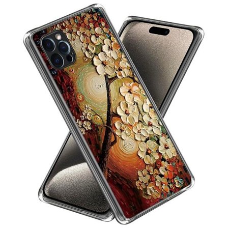 Deco iPhone 15 Pro skal - Blomma